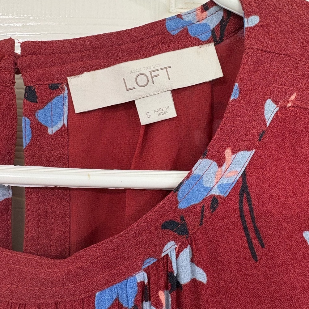 LOFT Floral Dress - Picture 8 of 10